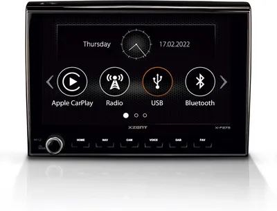 Produktbild von Xzent X-F275 | CarPlay Infotainer for Fiat Ducato III, Citroën Jumper II und Peugeot Boxer II