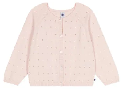 Immagine prodotto di Giacca di lana da bambina Petit Bateau, modello A0cjn, rosa, taglia 5 anni
