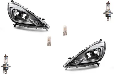 Immagine prodotto di Johns, adatto per fari Honda Jazz GE 04/11- w. set di lampadine sinistra, destra