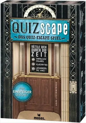 Produktbild von Quizscape DAS QUIZ-ESCAPE-SPIEL