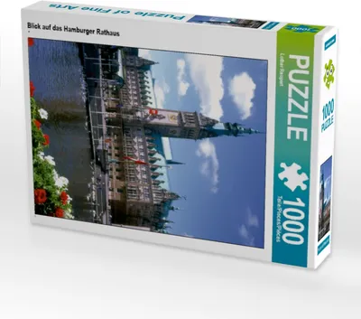 Produktbild von Calvendo Blick auf das Hamburger Rathaus 1000 Teile Puzzle hoch 480x640mm, Reupert Lothar; 7339138