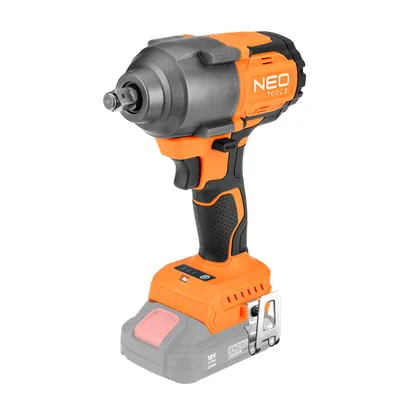 Produktbild von NEO TOOLS Professional 18V System Akku Drehschlagschrauber (max. Drehmoment 850 Nm, ohne Akku/ Ladegerät) 3 Gänge, LED