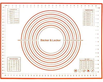 Image de Tapis de cuisson en silicone, 50 x 70 cm, antidérapant, antiadhésif, sans BPA