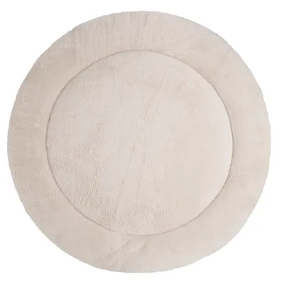 Produktbild von Baby´s Only Laufgittereinlage Sky warm linen - Ø95 cm Ø95 cm Beige