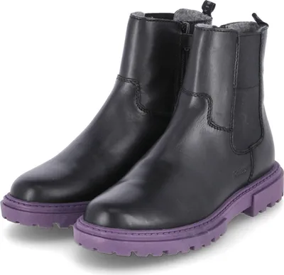 Produktbild von Richter Chelsea Boots Kinder Glattleder Schwarz Größe: 41