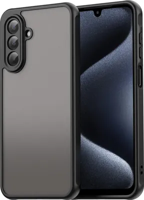 Produktbild von Handyhülle für Samsung Galaxy A17 Matt Stoßfest Schutzhülle Schwarz
