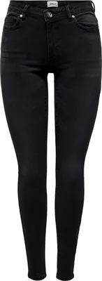 Produktbild von ONLY Skinny Fit Jeans Denim Stretch Hose Bleached Used Design ONLWAUW Größe: XS / 32L