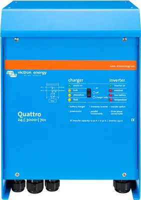 Immagine prodotto di Caricabatterie combinato Victron + inverter 24/3000 , 1 pezzo