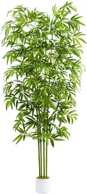 Image de Plante artificielle en bambou de 180 cm de haut pour la décoration