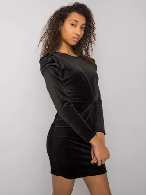 Produktbild von Rue Paris Minikleid für Frauen Gastonre schwarz M