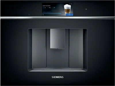 Produktbild von Siemens Einbau-Kaffeevollautomat, Schwarz iQ700 CT718L1B0