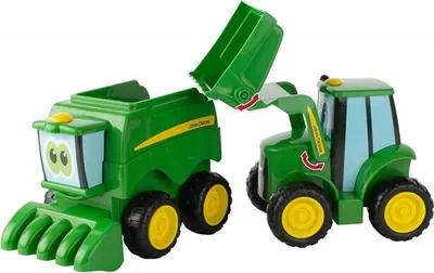 Produktbild von Tomy John Deere B47193, Fahrzeug-Set, 1,5 Jahr(e), Kunststoff, Grün, Gelb