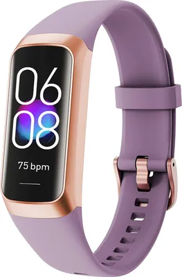Produktbild von Smartwatch Damen Kinder  mit Blutdruckmessung Sportuhr Fitness Armbanduhr Pulsuhr Laufuhr Tracker Schrittzähler ohne App und  Handy Android iOS