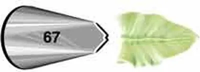 Produktbild von Dekorative Spitze LEAF #67 CRD