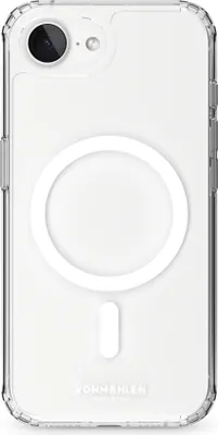 Produktbild von Vonmählen iPhone 16e, Transparent Case - Schutzhülle, MagSafe kompatibel, White Handyhülle