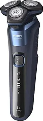 Produktbild von Philips SHAVER Series 5000 S5585/10 Elektrischer Nass- und Trockenrasierer, Rotationstrasierer, Blau, SH71, 2 Jahr(e), Akku, Lithium-Ion (Li-Ion)