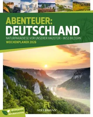 Produktbild von Abenteuer Deutschland Wochenplaner Kalender 2026