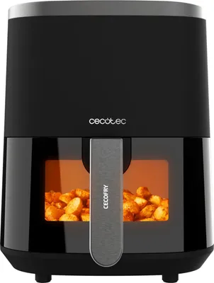 Produktbild von Digitale Diätfritteuse, ölfrei, 9 L Fassungsvermögen, bewegliche Trennwand, doppelte Temperatur, Sichtfenster und PerfectCook-Technologie.