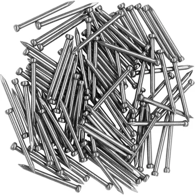 Immagine prodotto di Set di chiodi Acciaio al carbonio zincati, 100 pezzi, da 30 mm, per lavori di falegnameria e fissaggio