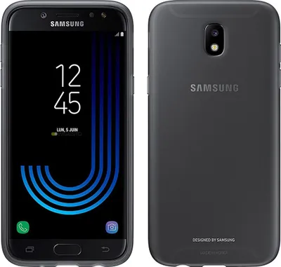Produktbild von Samsung EF-AJ730, Cover, Samsung, Galaxy J7 2017, 14 cm (5.5"), Schwarz