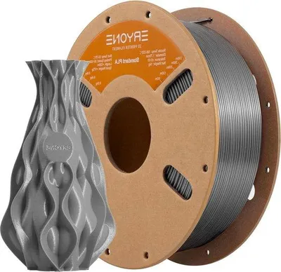 Obrázok produktu pre Materiál pre 3D tlač, 1,75 mm, 0,02 mm, cievka 1 kg, sivá