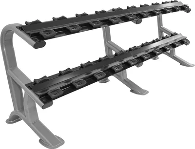Produktbild von 2-stufiges Kurzhantel Ablage-System für 10 Paare