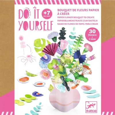 Produktbild von Kreatives DIY-Spiel: Zarte Blumen, Djeco