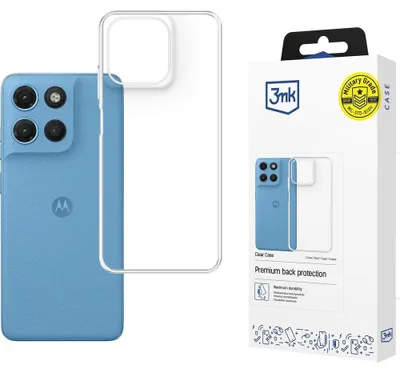 Image de Coque de téléphone portable pour Motorola Moto G17 / G17 Power, 3mk Clear Case, transparente