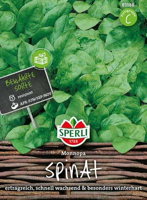 Produktbild von Sperli Spinat Monnopa - Gemüsesamen