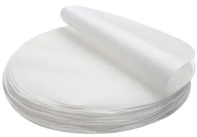 Obrázek produktu pro Kruhový papír s nepřilnavou vrstvou pro pánve, grilování, vaření v páře, hamburgerové placičky, 26 cm, 100 kusů
