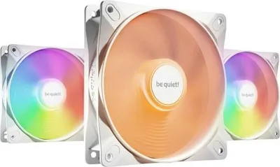 Obrázok produktu pre Ventilátor Skriňa be quiet! Light Wings LX, 120 mm, PWM high-speed, Triple Pack, Biela