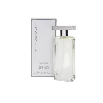 Produktbild von JFenzi Insanity Women Eau de Parfum 100 ml – Intensität, Weiblichkeit und sinnliche Eleganz