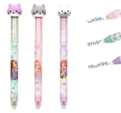 Produktbild von TOPModel Radierbarer Gelstift mit Katze BLOOMING KITTY