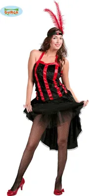Produktbild von y Burlesque Cabaret Girl Kostüm für Damen Gr. M/L, Größe:L