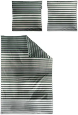 Zdjęcie produktu dla Irisette Lyocell satynowy komplet pościeli Lotus 8578 szałwia 135 x 200 cm + 1 poszewka na poduszkę 80x80 cm