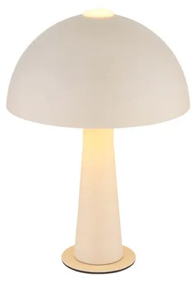 Image de Lampe de table JULIA, 1 lampe, couleur sable, H 28,5 cm, métal