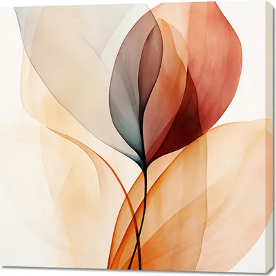 Image de Image 100 x 100 cm Feuilles éthiques