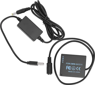 Obrázok produktu pre USB-DMWDCC11 plne dekódovacia atrapa batérie pre fotoaparáty GF3/GF5/GF6/GX7/GX9/GX80/GX85/GX86/LX100/S6K/F3K
