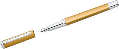 Produktbild von Staedtler triplus 474, Gold, Kartuschenfüllsystem, Blau, Metall, Edelstahl, Fein