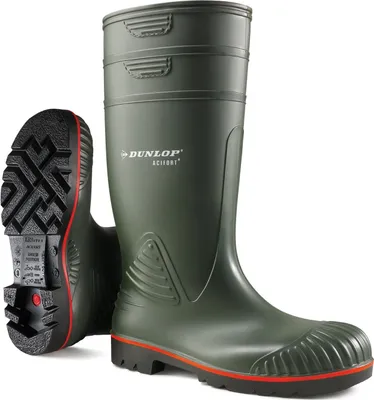 Produktbild von Dunlop Stiefel Acifort Heavy Duty full safety S5 grün nach EN ISO 20345:2011 S5 SRA grün Größe 41