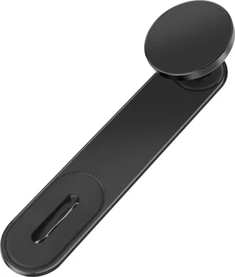 Image de LinQ, MagSafe support voiture fixation velcro tableau de bord, noir