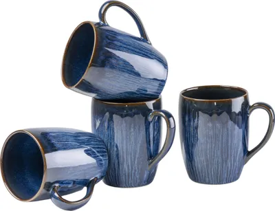 Produktbild von Kaffeebecher-Set, Steinzeug Kaffeebecher-Set, Steinzeug Eisfall Gipfelstück