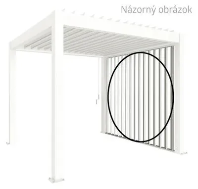 Obrázok produktu pre Bočný panel so žalúziami 3,5m