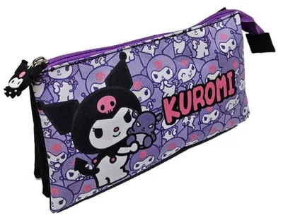 Immagine prodotto di Manenti Manenti Hello Kitty Kuromi Astuccio triplo viola  Viola Taglia unica