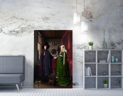 Obrázok produktu pre Wallity, WY312 (50 x 70), Dekoratívny obraz na plátne, Viacfarebné, 50 % BAVLNA / 50 % POLYESTER, 50 x 70 cm