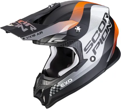 Produktbild von Scorpion VX-16 Air Soul Matt-Orange / Schwarz S