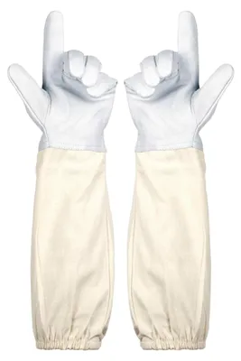 Produktbild von Ziegenleder-Imkerhandschuhe mit belüfteten Ärmeln