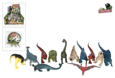 Image de Dinozaury 8cm 12rodz 36/disp 570454 11718