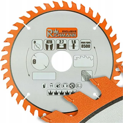 Produktbild von RICHMANN Kreissägeblatt Hartmetall Holz 150mm 18 Zähne Präzision
