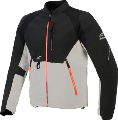 Image de Veste de moto en textile Alpinestars Provoke, noir/gris clair, XL